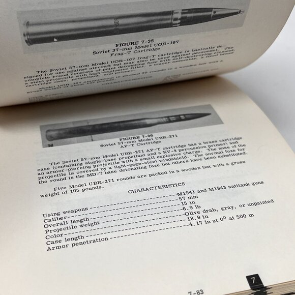 Vtg Army TM 9-1005- 249-20 & FM 23-8 Special Tool Service Handbook 9-170 M16-M14 - Picture 12 of 16